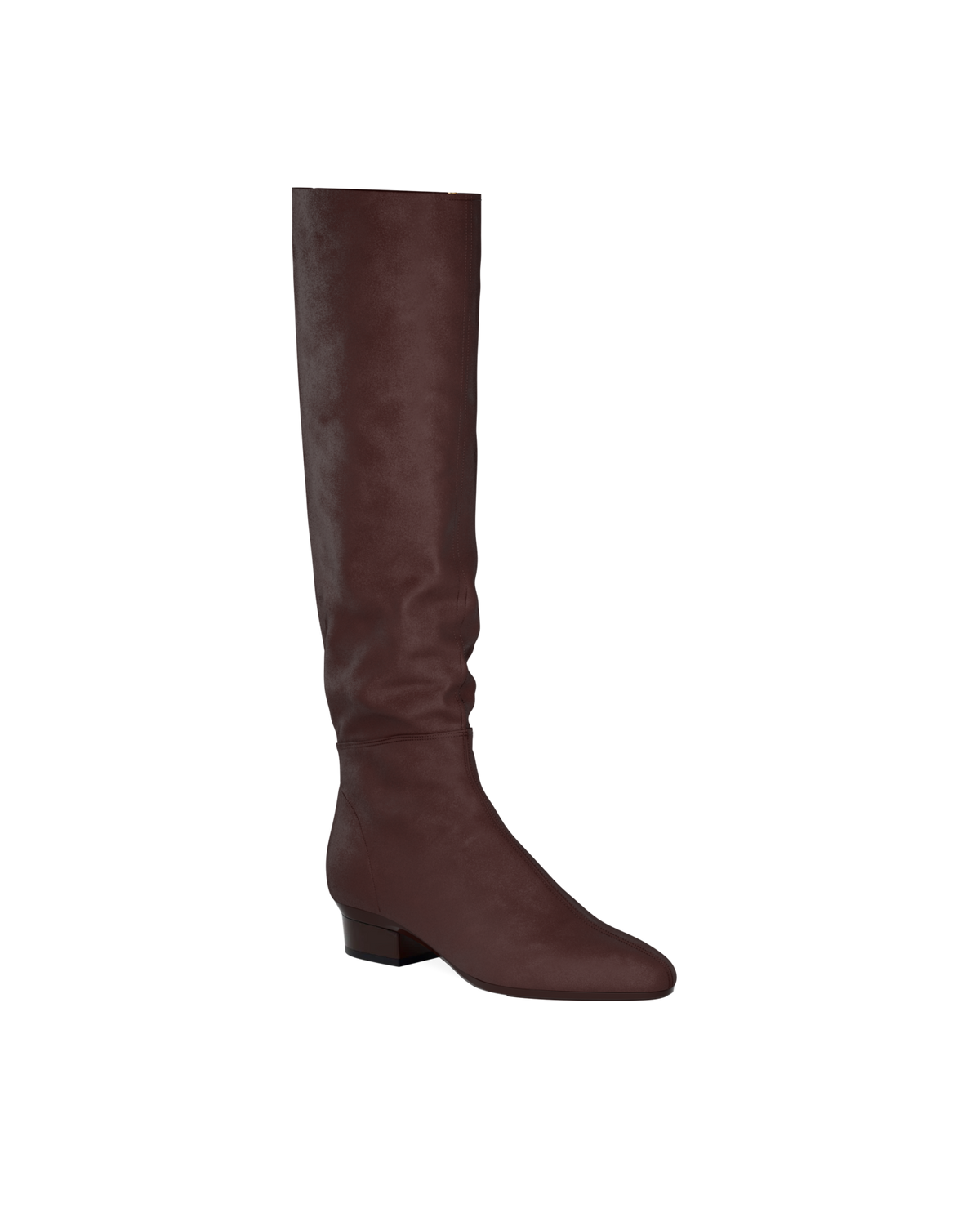 The Blake Knee High Boot - Chocolate Suede 3 Stiletto