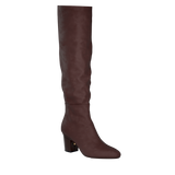 Blake Knee High Boot - Chocolate Suede 3 Block