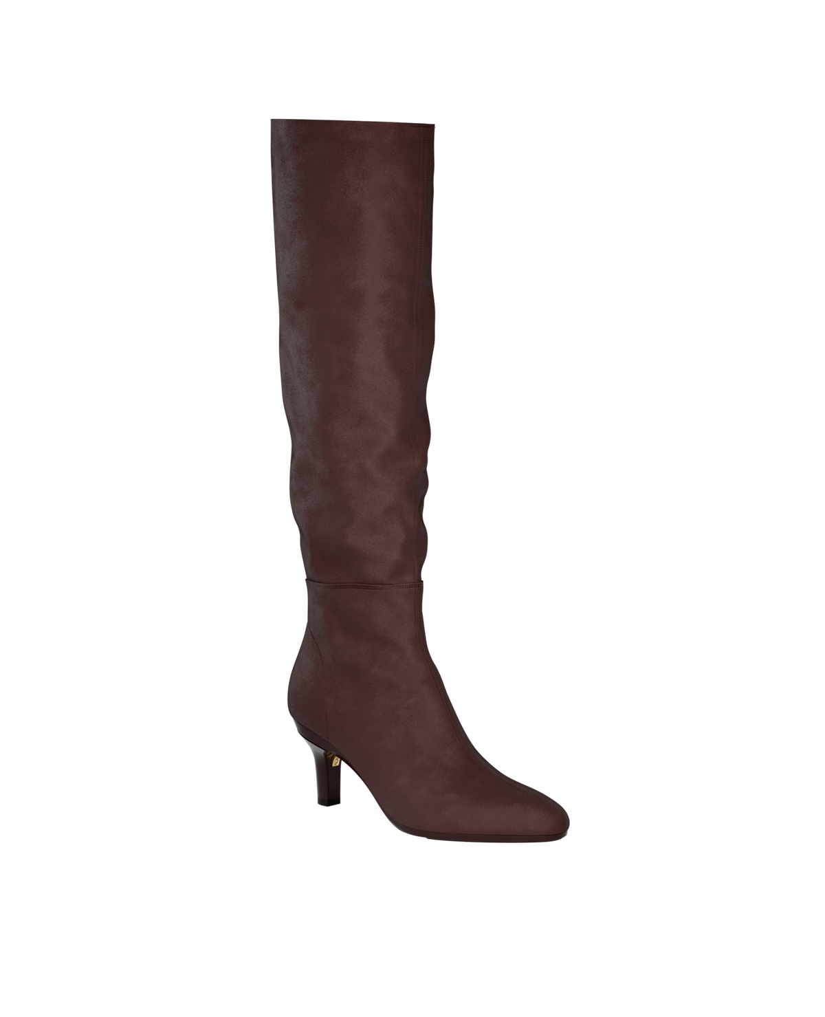 The Blake Knee High Boot - Chocolate Suede 3 Stiletto