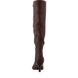 Blake Knee High Boot - Chocolate Suede 3 Stiletto