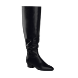Blake Boot Wide Calf - Coal Black Leather 4 Block