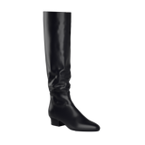 Blake Knee High Boot - Coal Black Leather