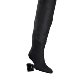 Blake Boot - Coal Black Suede Sherpa 3 Block