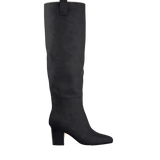 Blake Boot - Coal Black Suede Sherpa 3 Block