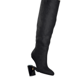 Blake Boot - Coal Black Suede Sherpa 4 Block