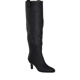 Blake Boot - Coal Black Suede Sherpa 3 Stiletto