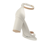 Stelo - Bone, alternate view. Pashion convertible heels go from heel to flat and are customizable with interchangeable heel kits.