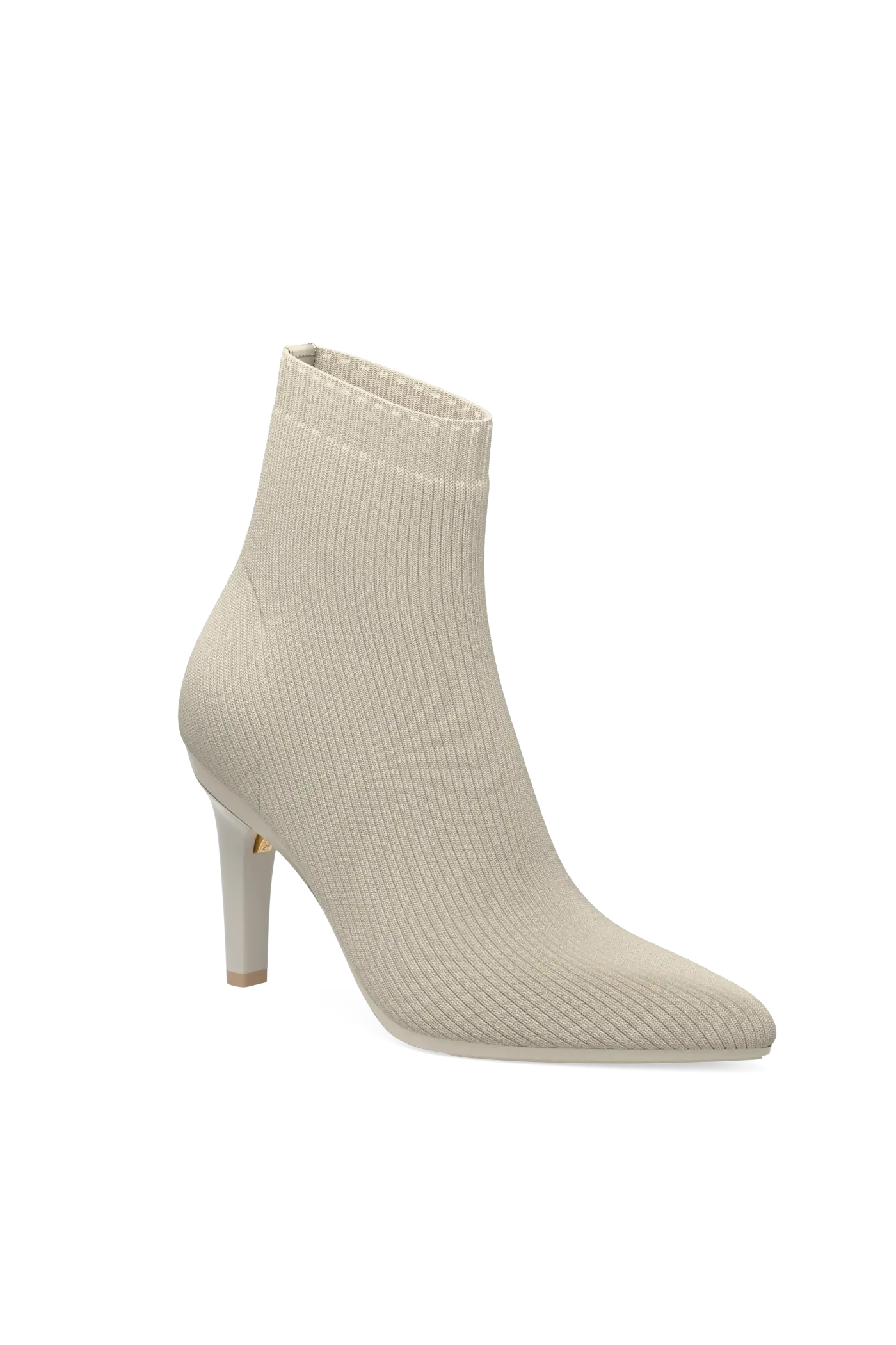 The Bootie - Bone Knit 4 Stiletto