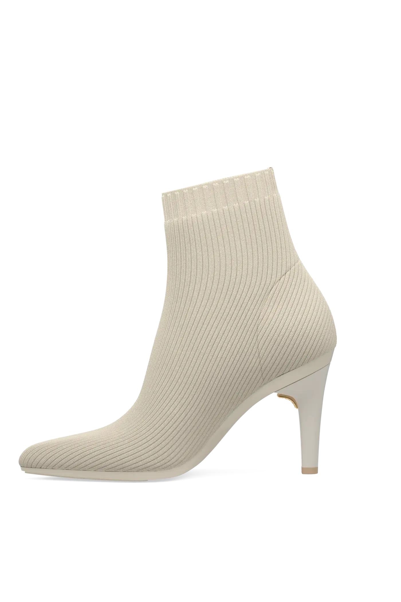 The Bootie - Bone Knit 4 Stiletto