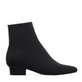 Peyton Ankle Boot - Coal Black Knit