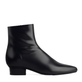 Peyton Ankle Boot - Coal Black Stretch Leather