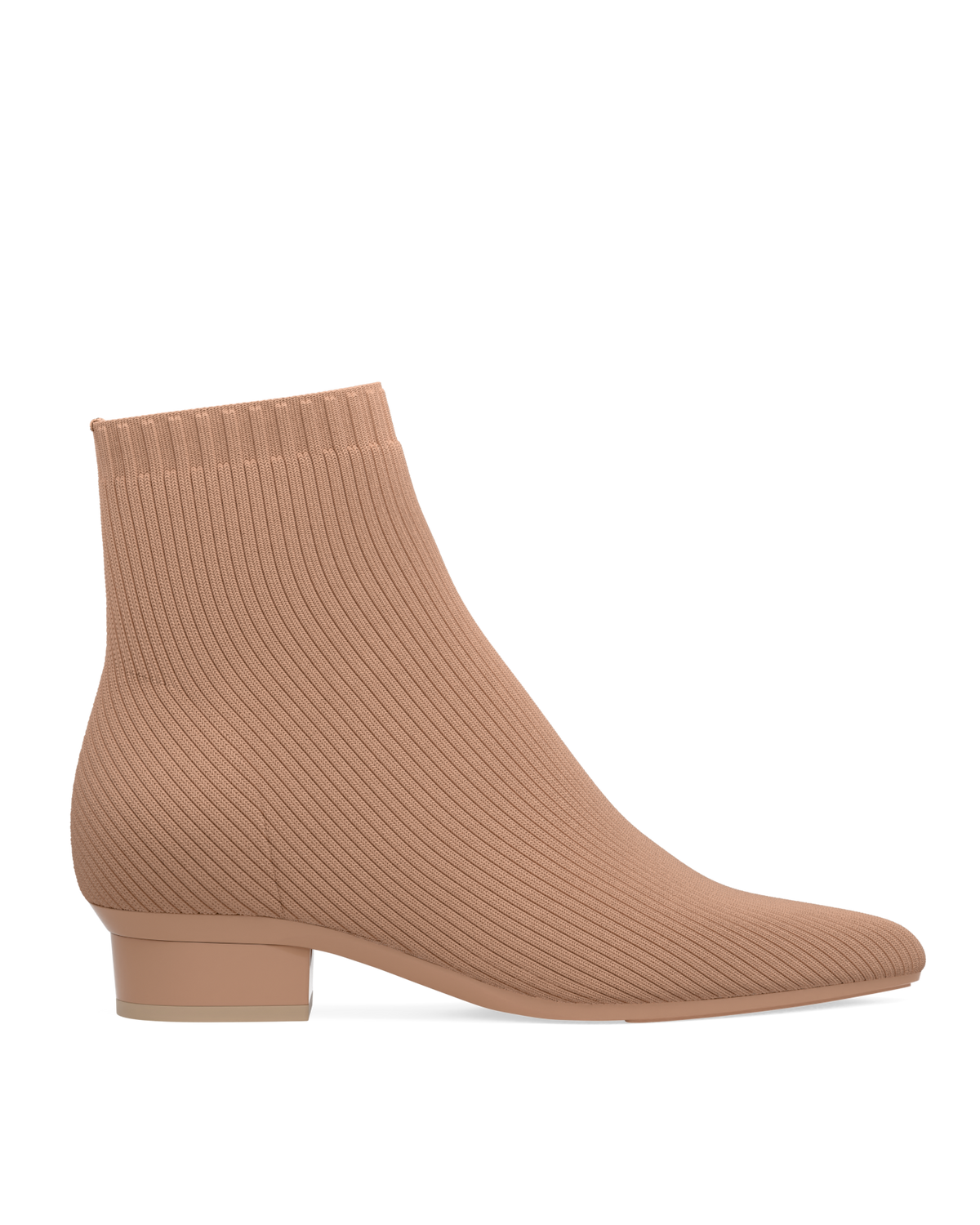 The Bootie - Latte Knit