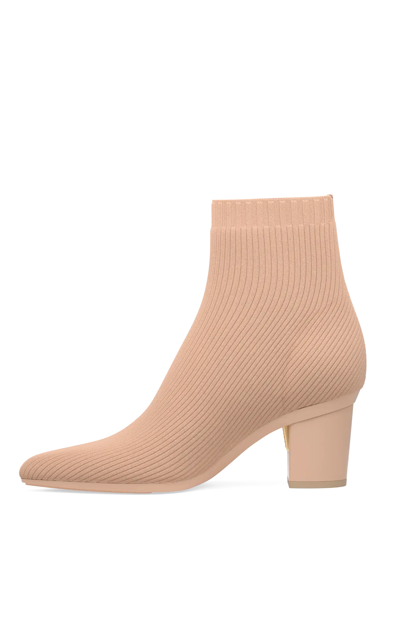 The Bootie - Sand Knit + Block Heel Kit 3 Sand