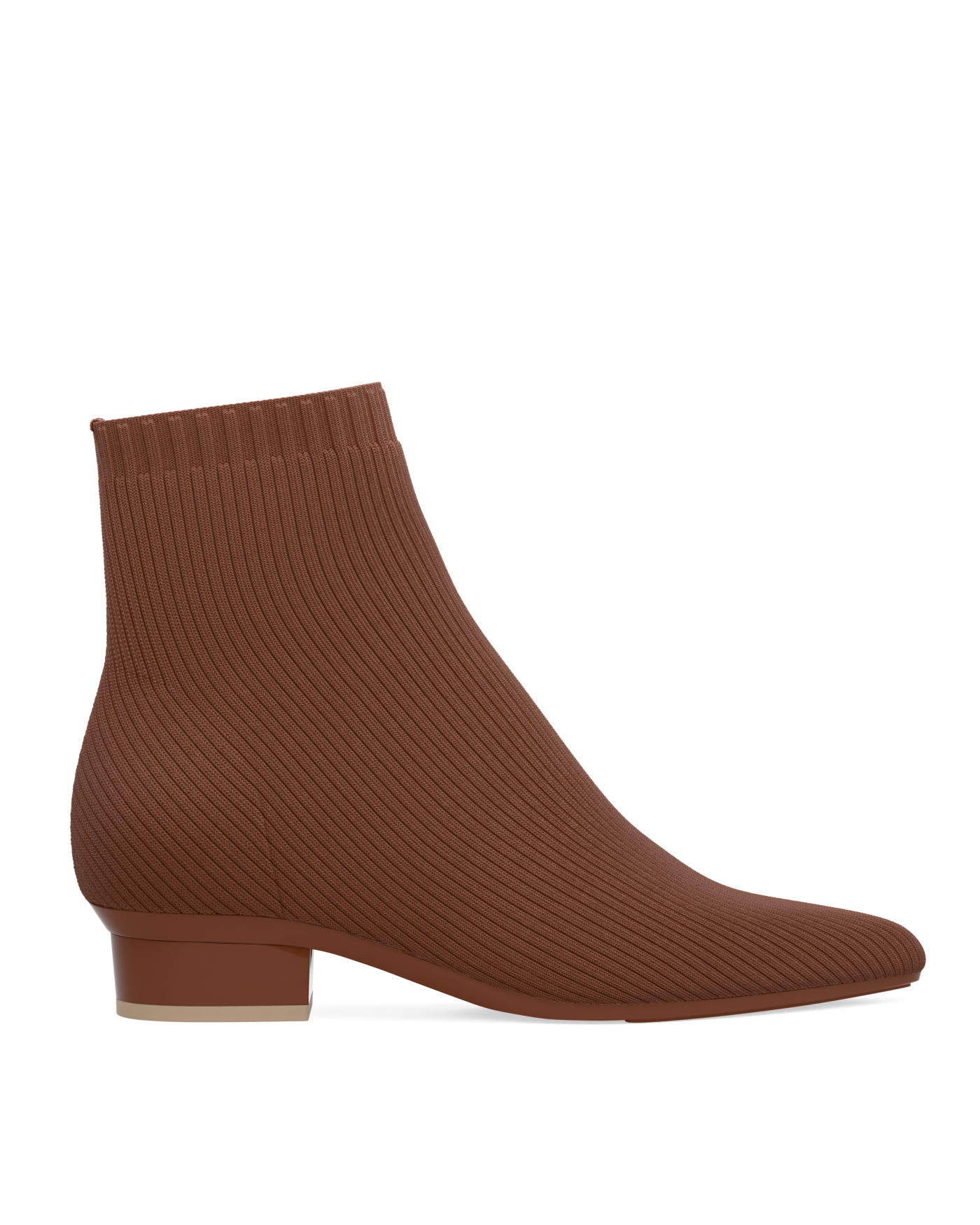 Peyton Ankle Boot - Walnut Knit