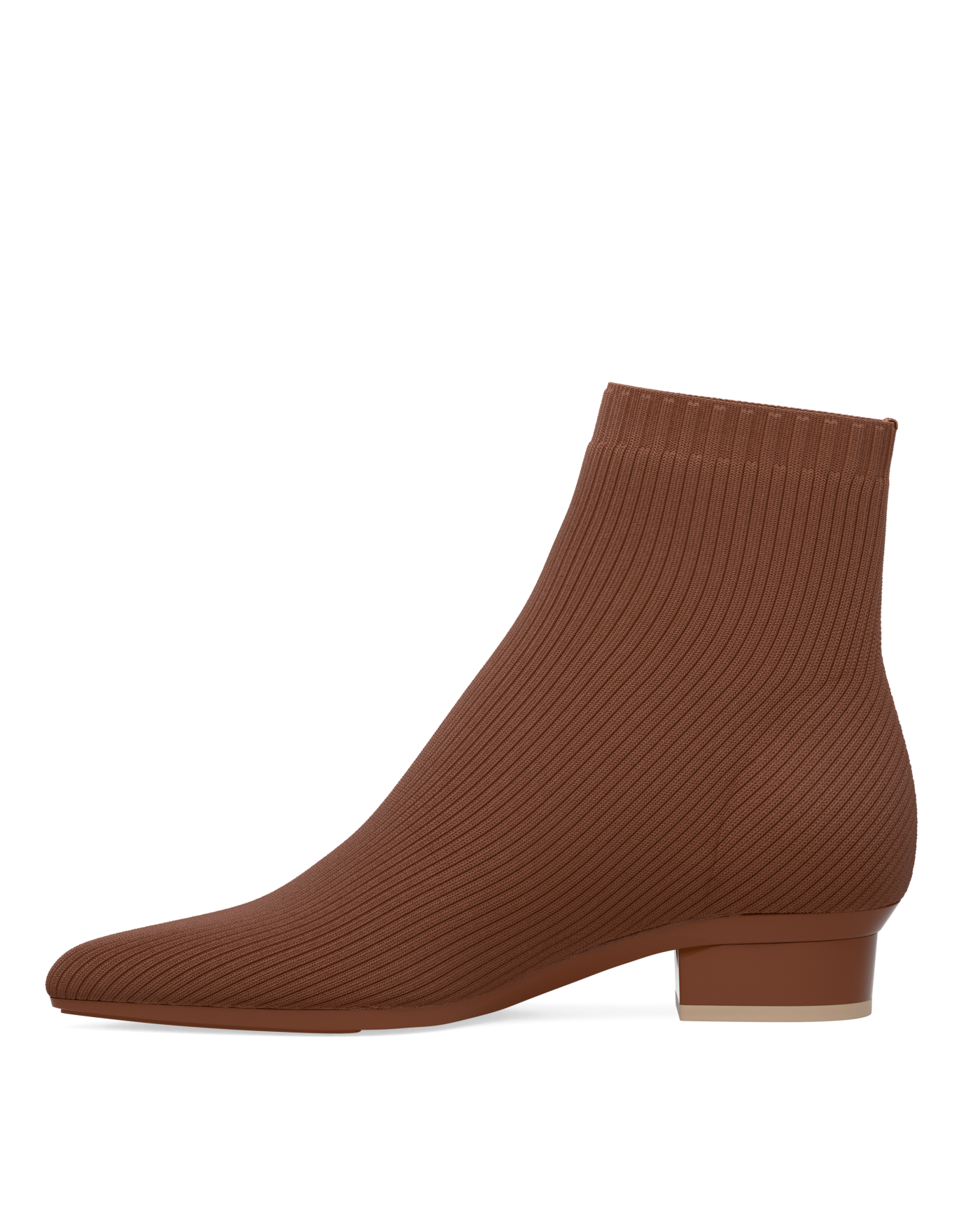 Peyton Ankle Boot - Walnut Knit
