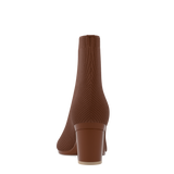 Peyton Ankle Boot - Walnut Knit 3 Block