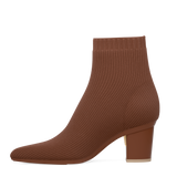 Peyton Ankle Boot - Walnut Knit 3 Block