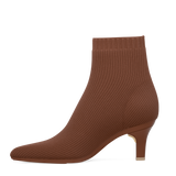 Peyton Ankle Boot - Walnut Knit 3 Stiletto
