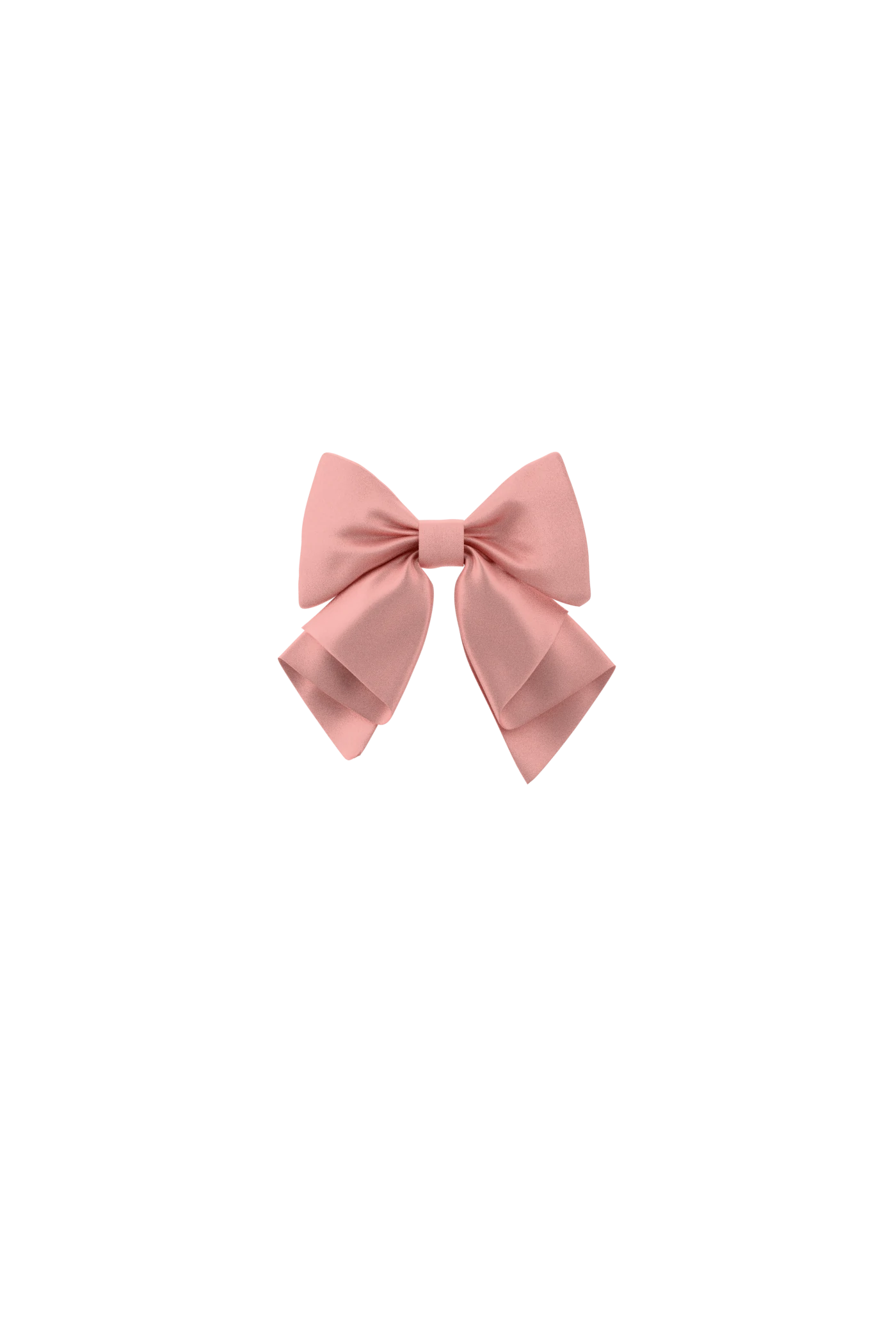 Blush Chiffon Bow