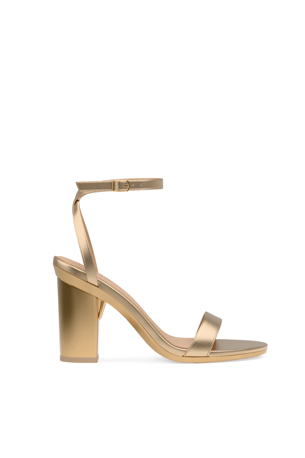 The Brenna - Matte Gold 4 Block