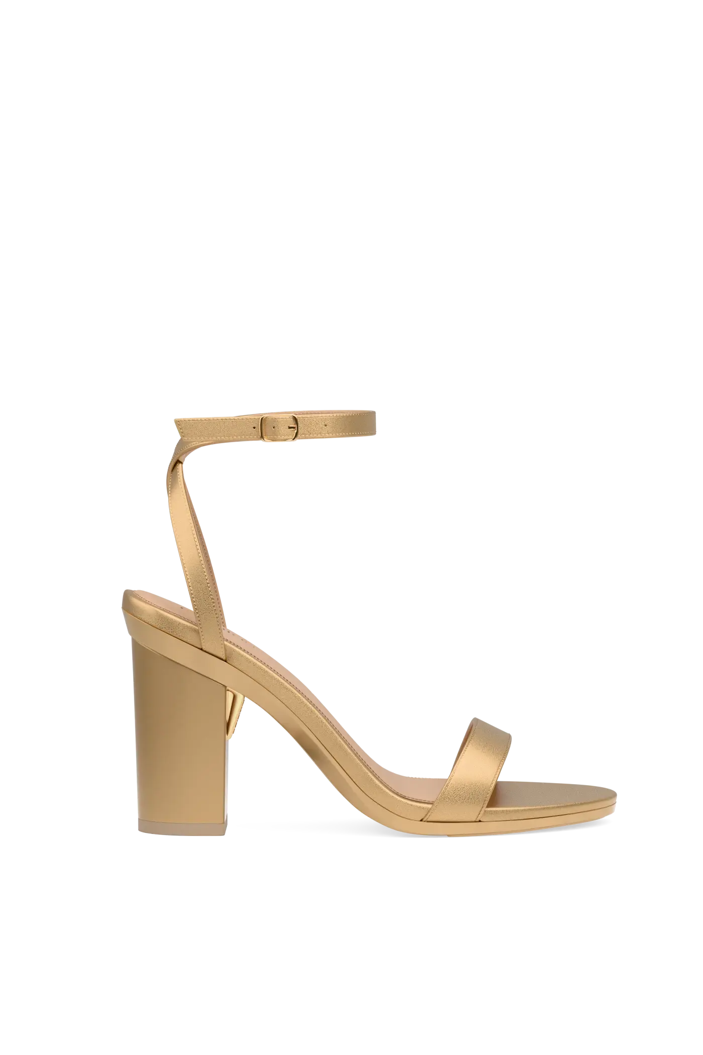 Block Heel Kit 4 Matte Gold