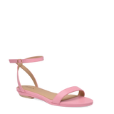 Brenna Sandal - Pink Leather 4 Stiletto - Final Sale