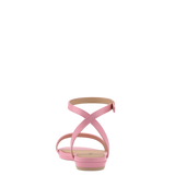 Brenna Sandal - Pink Leather - Final Sale