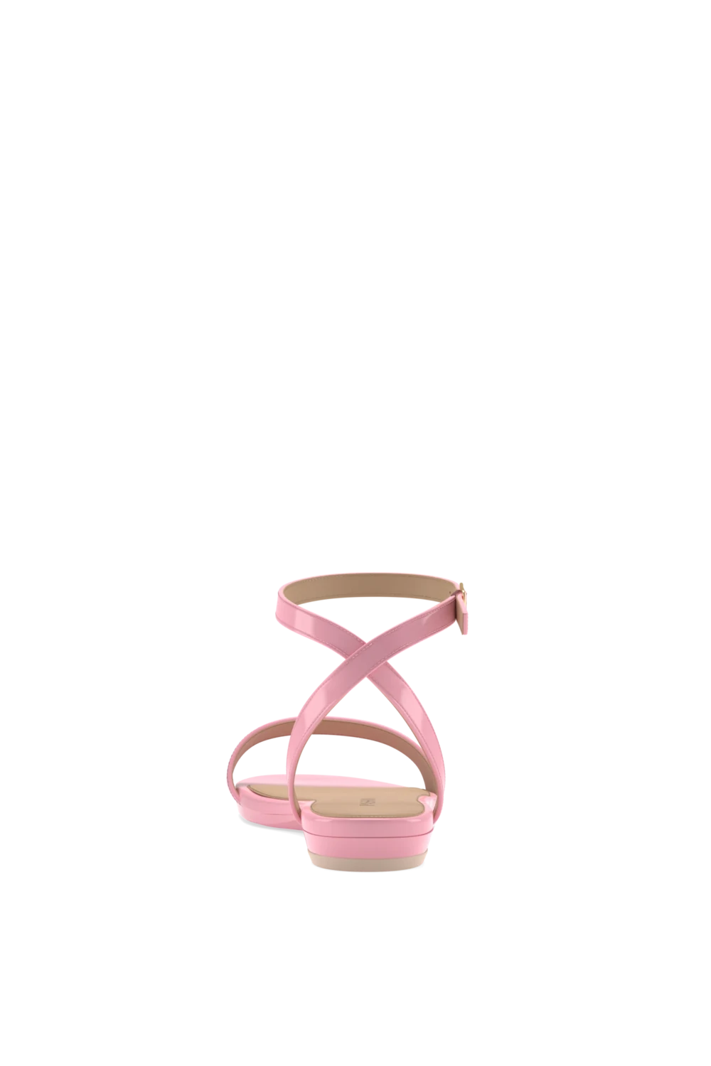 The Brenna - Pink Patent Flat - FINAL SALE