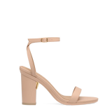 Brenna Sandal - Sand Leather + Block Heel Kit 4 Sand