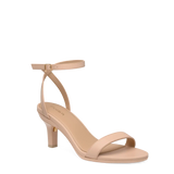 Brenna Sandal - Sand Leather + Stiletto Heel Kit 3 Sand