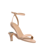 Brenna Sandal - Sand Leather + Stiletto Heel Kit 3 Sand