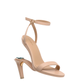 Brenna Sandal - Sand Leather + Stiletto Heel Kit 4 Sand