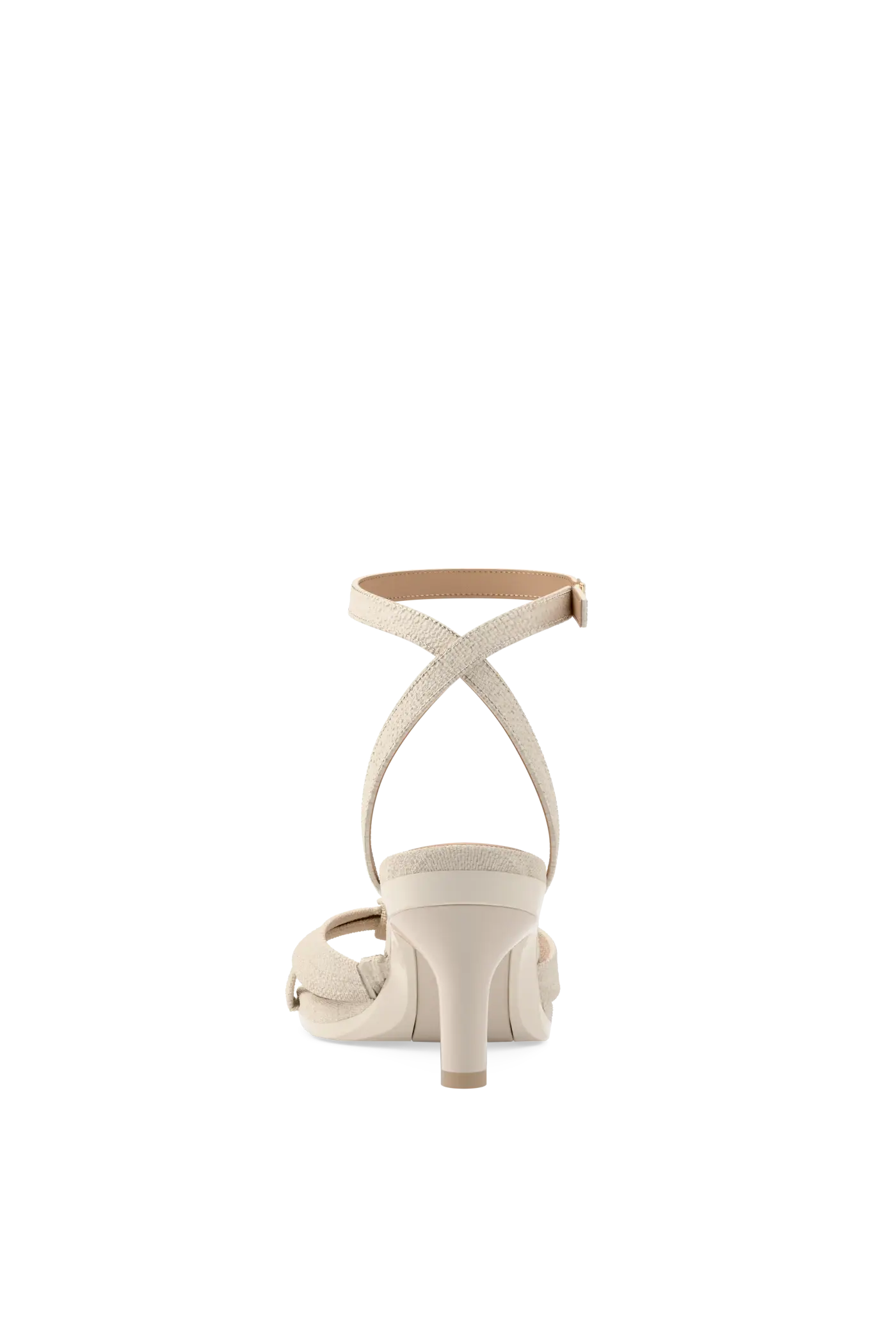 The Brittany - Ivory Linen 3 Stiletto