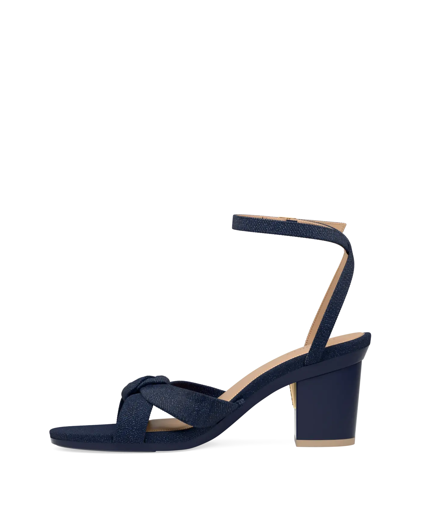 Brittany Sandal - Midnight Denim 3 Block