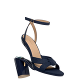 Brittany Sandal - Midnight Denim 4 Block