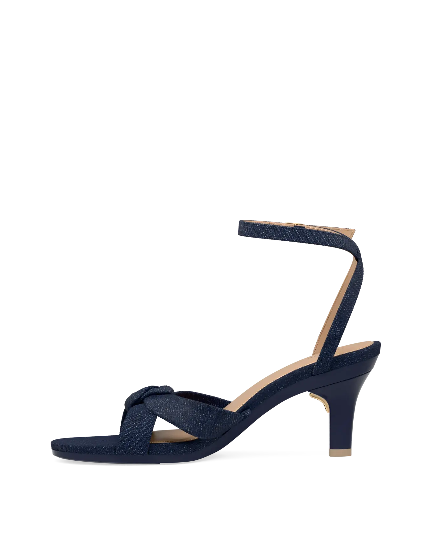 Brittany Sandal - Midnight Denim 3 Stiletto