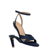 Brittany Sandal - Midnight Denim 4 Stiletto