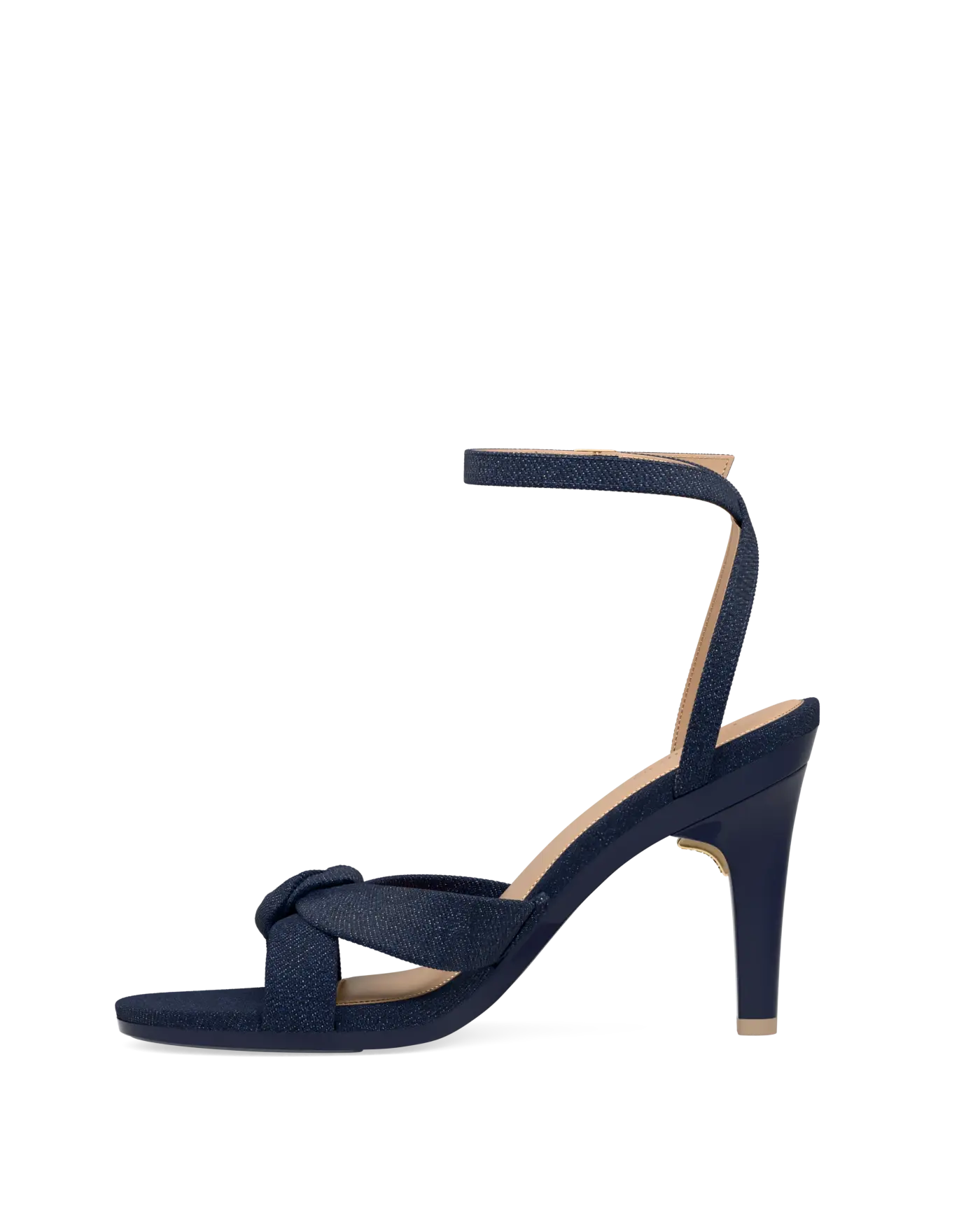 Brittany Sandal - Midnight Denim 4 Stiletto