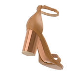 Stelo - Copper Metallic, alternate view. Pashion convertible heels go from heel to flat and are customizable with interchangeable heel kits.