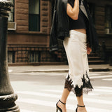Brooke Sandal Pump - Coal Black Patent 4 Stiletto