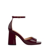Flare Block Heel Kit 4" Cherry Mocha