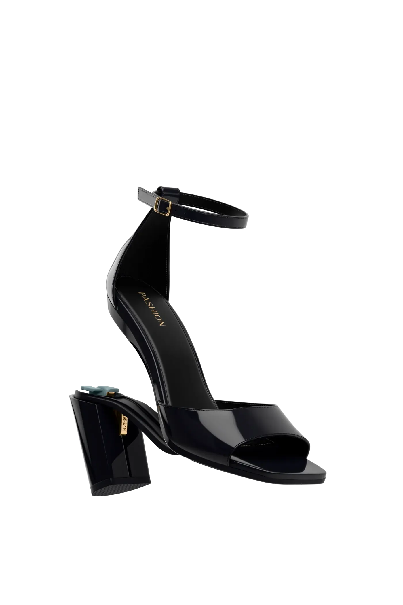 The Brooke Pump - Coal Patent 4 Block