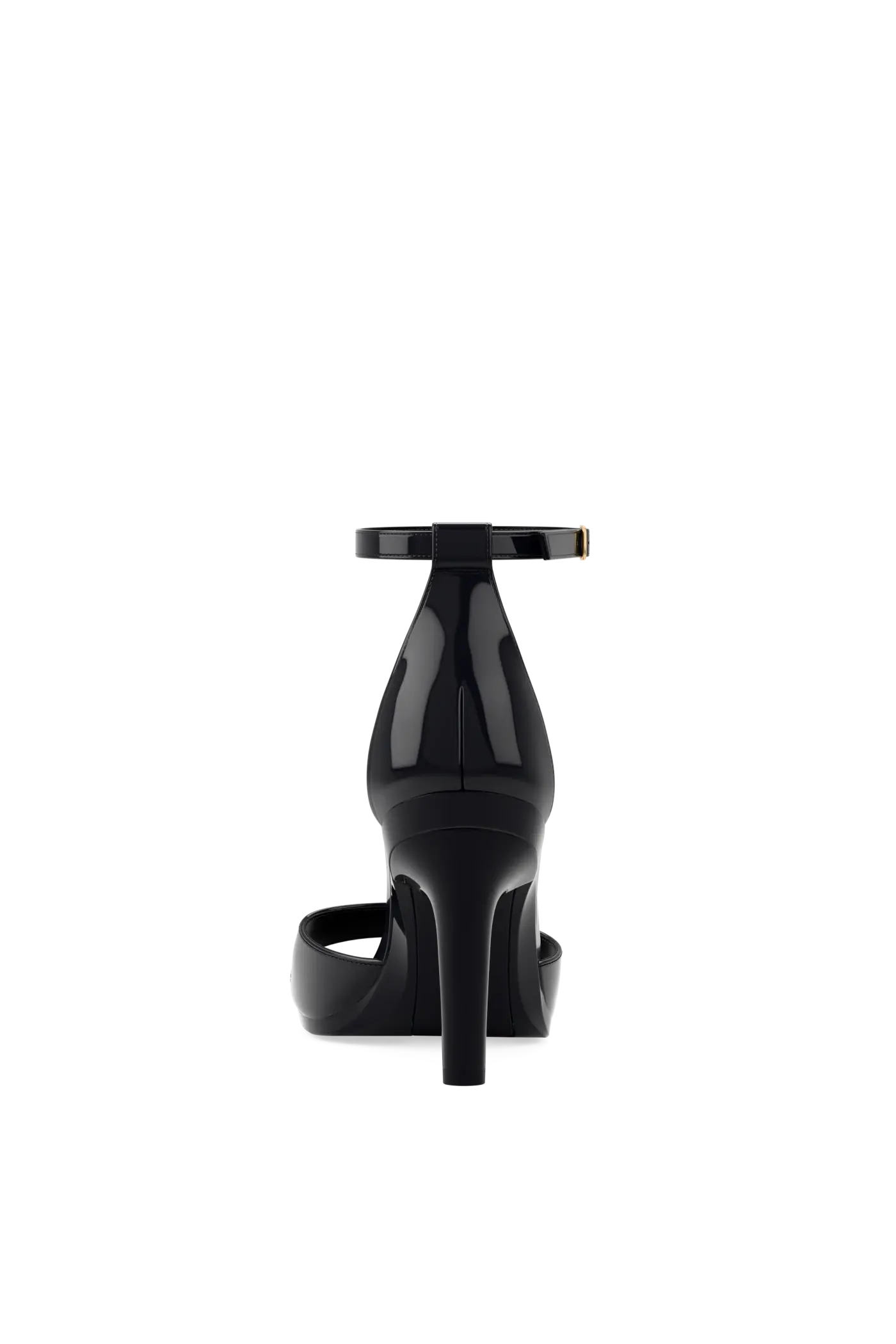 The Brooke Pump - Coal Patent 4 Stiletto