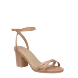 Brynn Sandal - Latte Leather 3 Block