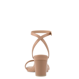Brynn Sandal - Latte Leather 3 Block