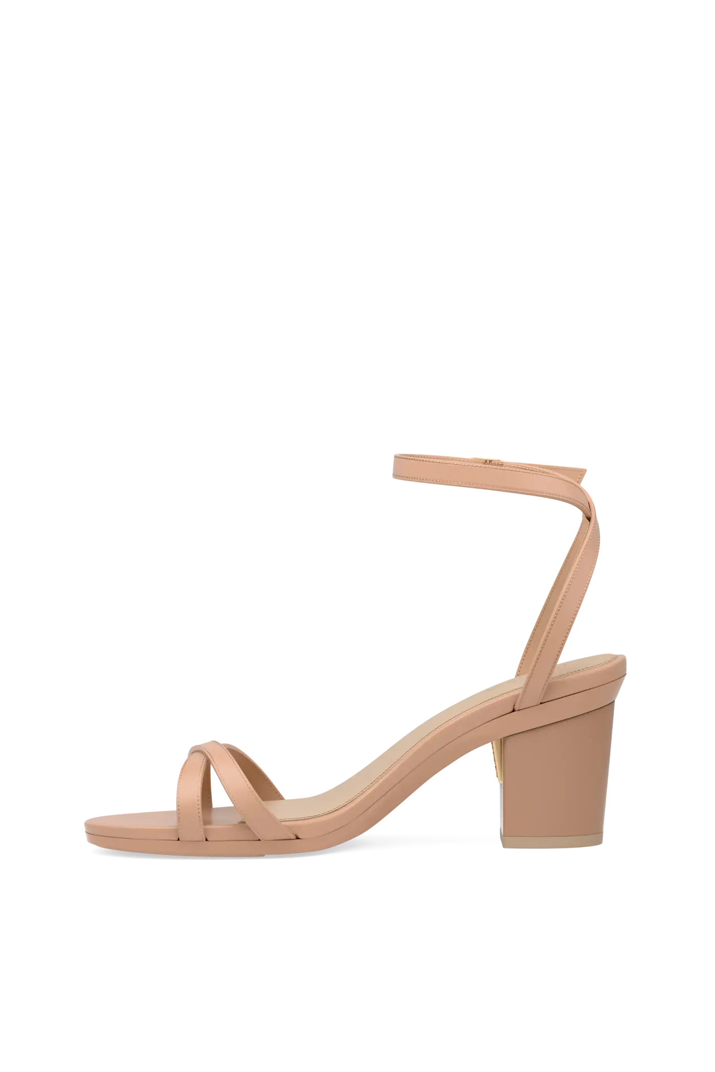 The Brynn - Latte Leather 3 Block