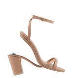 Brynn Sandal - Latte Leather 4 Block