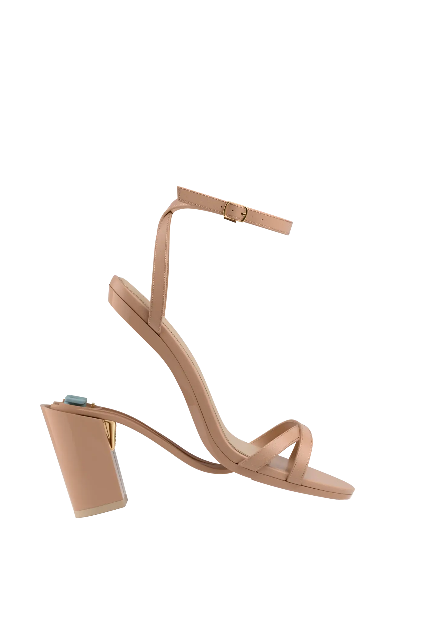 The Brynn - Latte Leather 4 Block