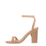 Brynn Sandal - Latte Leather 4 Block