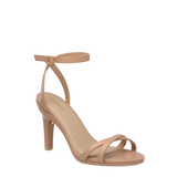 Brynn Sandal - Latte Leather 4 Stiletto